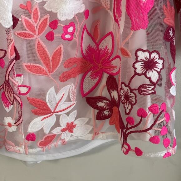 Alexia Admor Embroidered Off the Shoulder Top - Picture 10 of 16